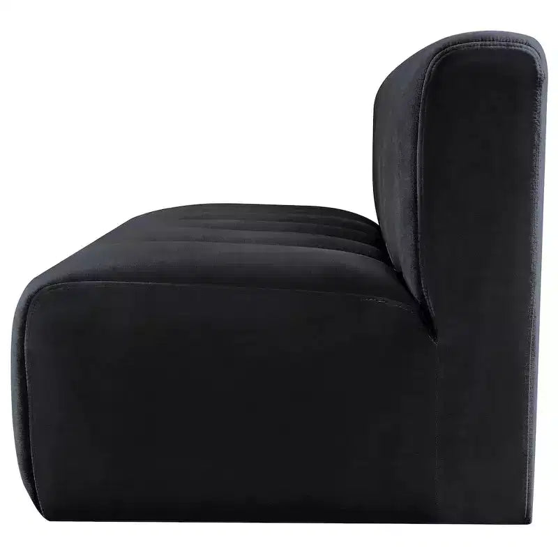 Meridian Furniture, divano modulare in velluto Arc