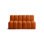 Meridian Furniture, divano modulare in velluto Arc