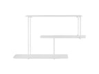 Anthe 45.25 Multi-Level Iron Wall Shelf - WDC5001 - White - Safavieh