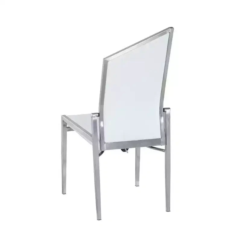 Chintaly Imports, Sedia con schienale mobile contemporanea - Set da 2
