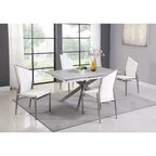 Chintaly Imports, Sedia con schienale mobile contemporanea - Set da 2