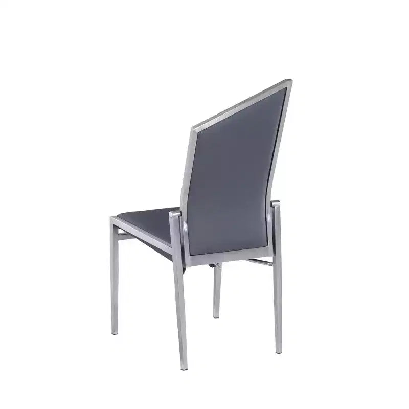 Chintaly Imports, Sedia con schienale mobile contemporanea - Set da 2