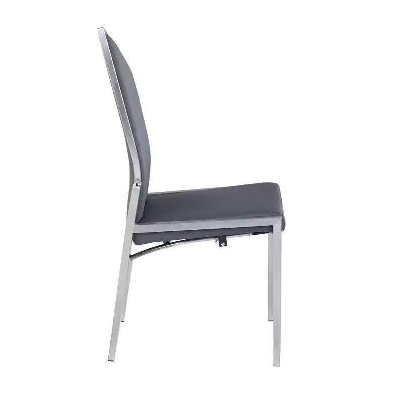 Chintaly Imports, Sedia con schienale mobile contemporanea - Set da 2
