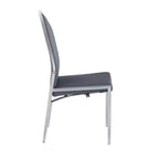 Chintaly Imports, Sedia con schienale mobile contemporanea - Set da 2