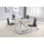 Chintaly Imports, Sedia con schienale mobile contemporanea - Set da 2