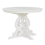 Set da pranzo retrò da 5 pezzi con tavolo allungabile e 4 sedie imbottite, prolunga da 40 cm, ideale per cucina e sala da pranzo