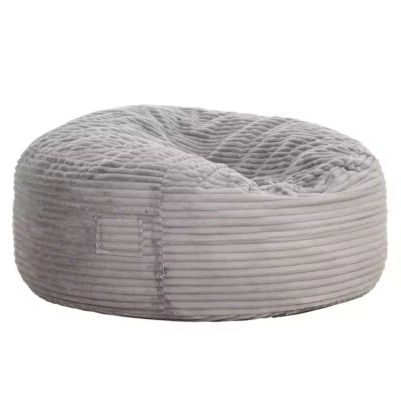 HomeStock Kade Pouf a sacco in ecopelliccia da 6 piedi