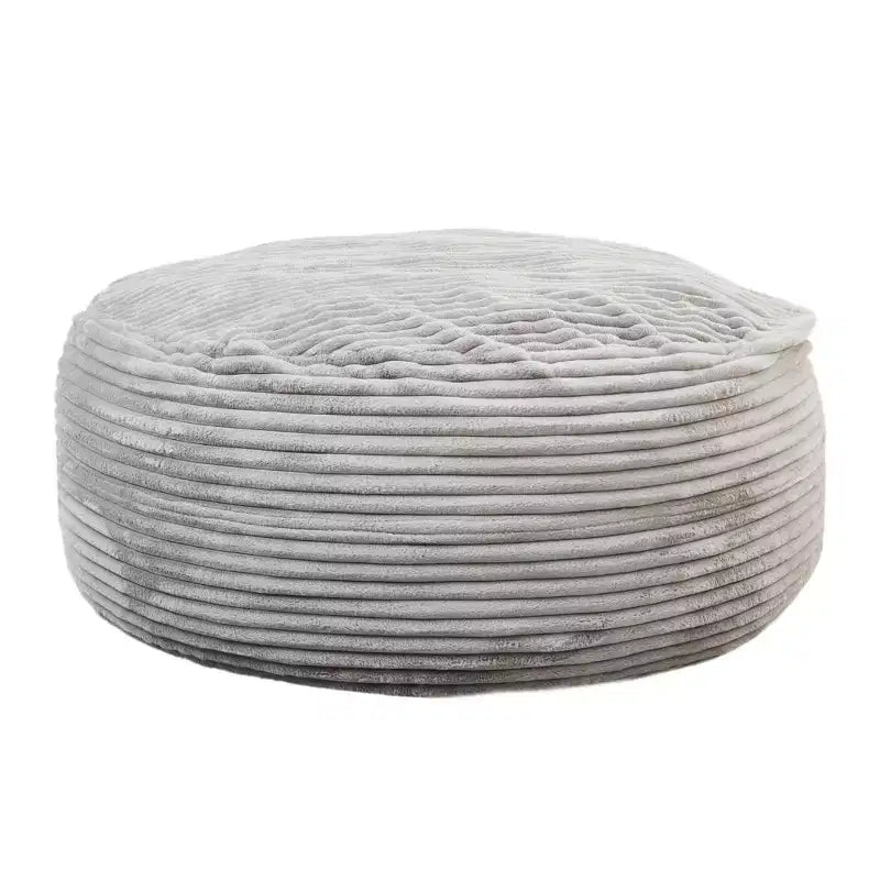 HomeStock Kade Pouf a sacco in ecopelliccia da 6 piedi