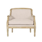 Poltrona Christopher Knight Home Tamarisk in tessuto stile francese antico