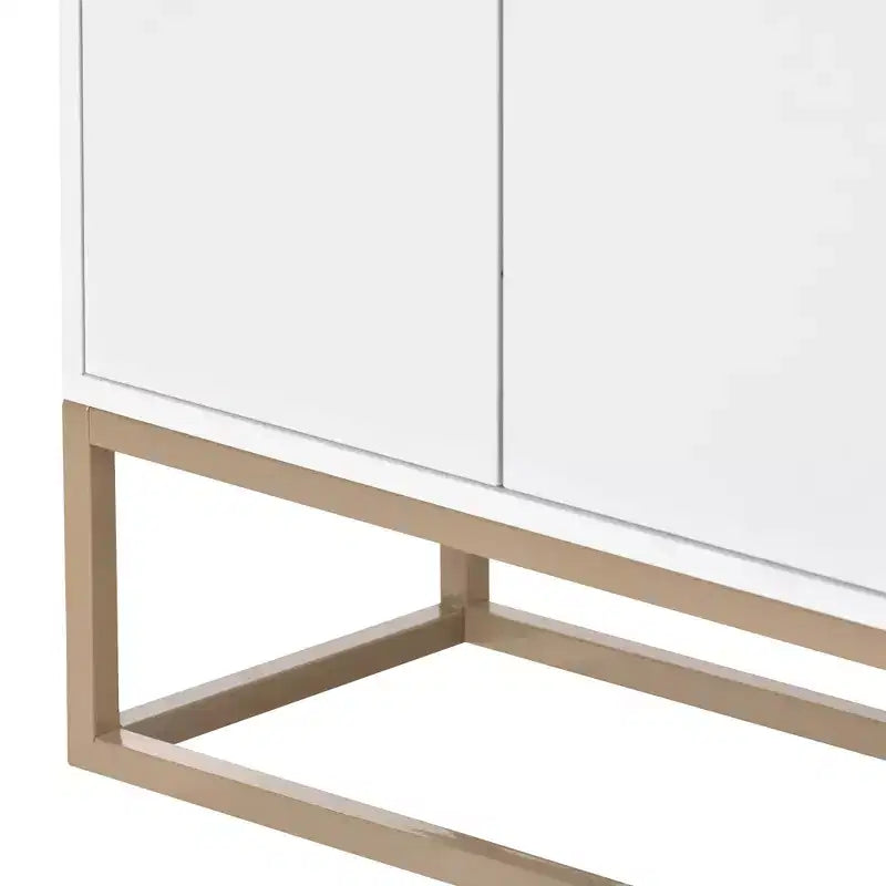 Hostack Madia Moderna Elegante Credenza con Ampio Spazio di Archiviazione per Sala da Pranzo, Ingresso