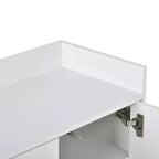 Hostack Madia Moderna Elegante Credenza con Ampio Spazio di Archiviazione per Sala da Pranzo, Ingresso