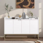 Hostack Madia Moderna Elegante Credenza con Ampio Spazio di Archiviazione per Sala da Pranzo, Ingresso