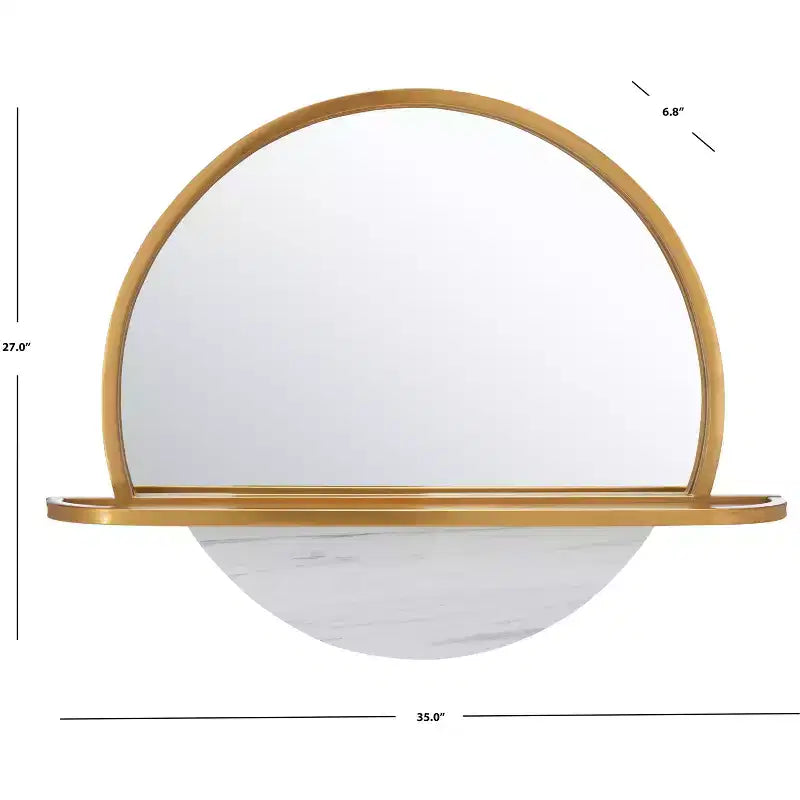 Specchio Tsarra - 35.25 x 28 - MRR3057 - Oro - Safavieh