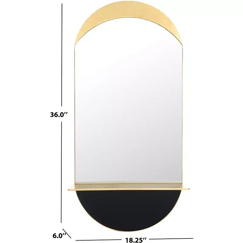 Specchio Wessley - 18.25 x 36 - MRR8010 - Oro - Safavieh