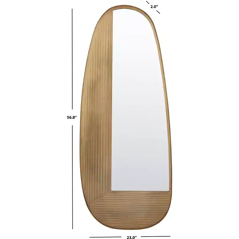 Specchio Kinselle - 23 x 56.8 - MRR3067 - Ottone - Safavieh