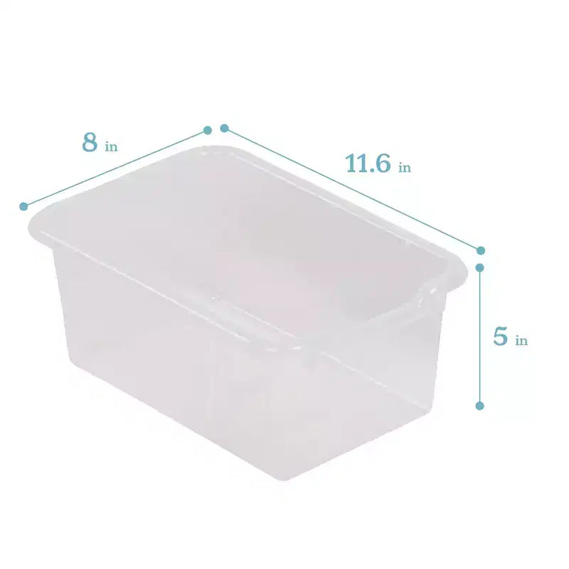 ECR4Kids Streamline - Mobiletto a 15 Scomparti con 15 Contenitori a Cesto, 3x5, Mobili per Bambini