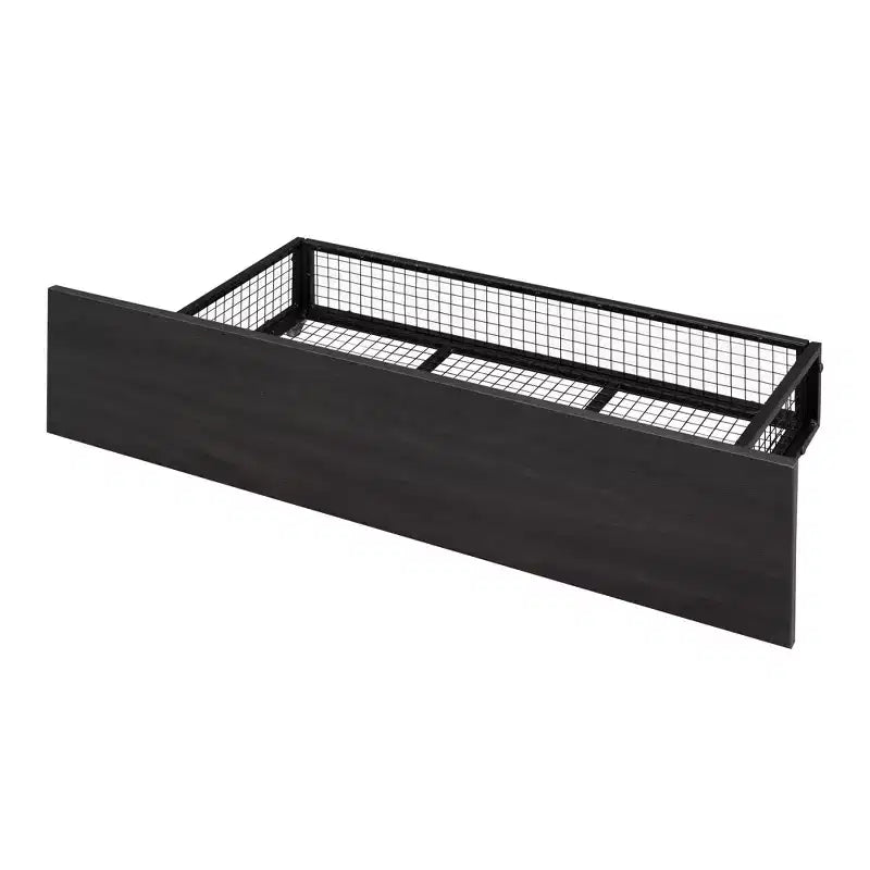 Letto a castello in metallo Full XL sopra Queen con 2 cassetti, telaio letto a castello resistente per bambini, ragazzi e adulti