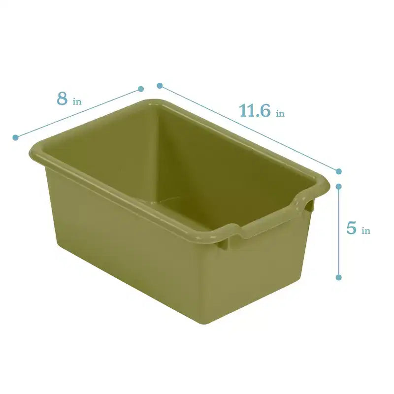 Armadietto a 20 scomparti ECR4Kids Streamline con 20 contenitori frontali a incavo, 4x5, mobili per bambini