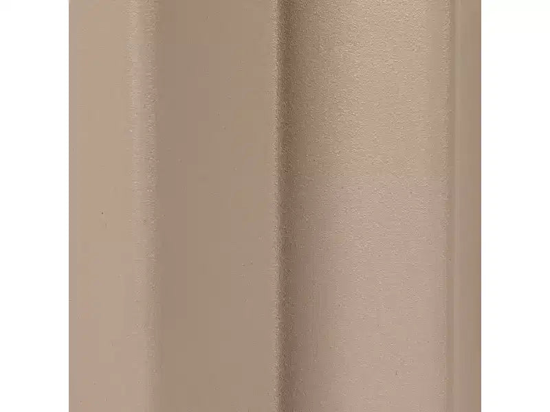 Tavolino Storied Home in metallo plissettato, beige