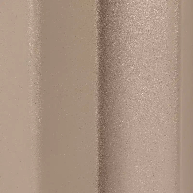 Tavolino Storied Home in metallo plissettato, beige