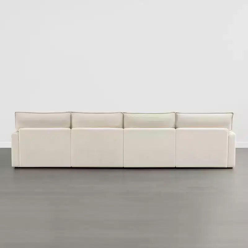 Divano componibile di grandi dimensioni Spruce & Spring per soggiorno, talpa-3 pezzi