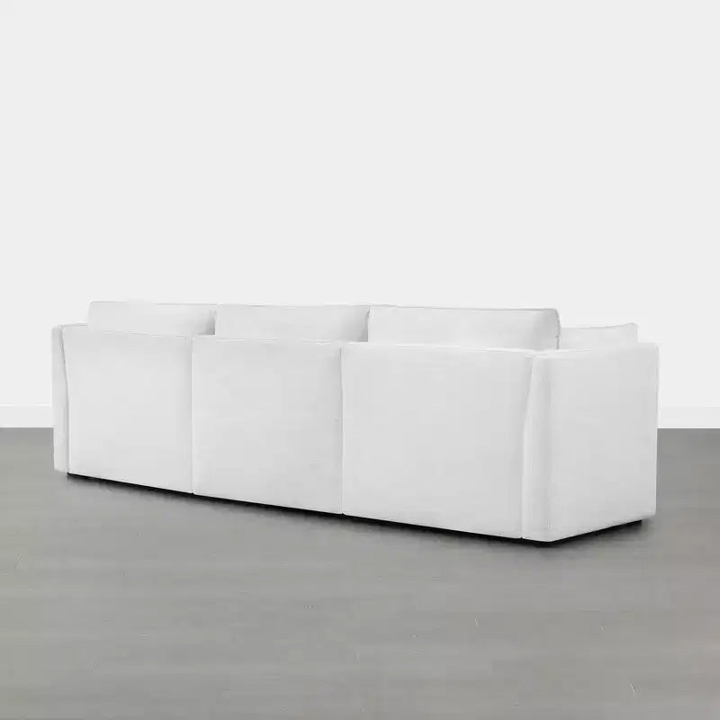 Divano componibile modulare a 3 pezzi Spruce & Spring Cream per soggiorno