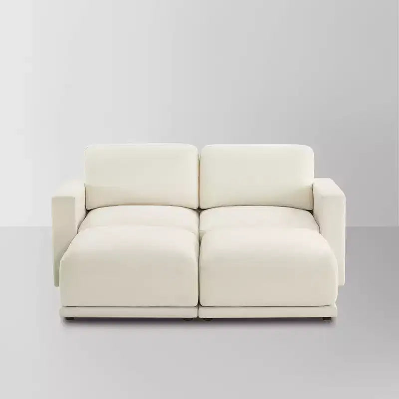 Divano sezionale modulare oversize a 4 posti Spruce & Spring Cloud Couch per soggiorno