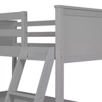 Letto a soppalco alto singolo con scrivania, Struttura letto a soppalco in legno con ripiani portaoggetti