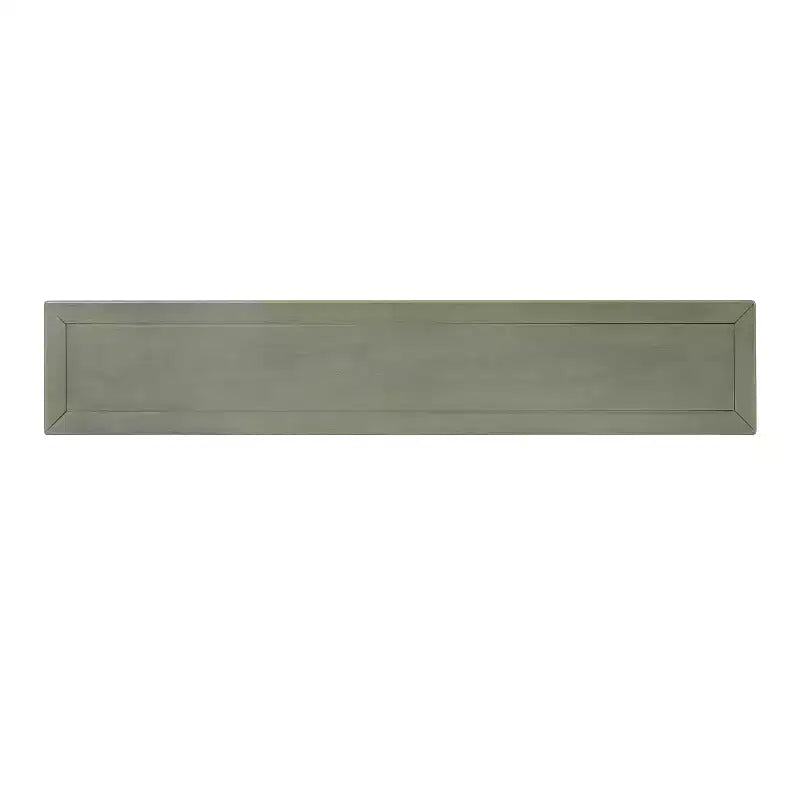 Consolle Luxystar retrò con 4 cassetti, ripiano aperto per ingresso e soggiorno, grigio slavato
