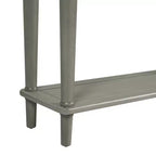Consolle Luxystar retrò con 4 cassetti, ripiano aperto per ingresso e soggiorno, grigio slavato