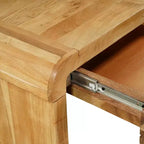 Consolle Royal Hampton | Top da 43 pollici | Realizzata a mano in legno naturale di acacia | Doppio cassetto contenitore