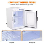 Incubatrice per rettili, incubatrice per uova da cova da 25 litri - Temperatura controllata 10°C-60°C, incubatrice digitale portatile 12V/110V per piccoli rettili