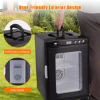 Incubatrice per rettili, incubatrice per uova da cova da 25 litri - Temperatura controllata 10°C-60°C, incubatrice digitale portatile 12V/110V per piccoli rettili