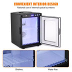 Incubatrice per rettili, incubatrice per uova da cova da 25 litri - Temperatura controllata 10°C-60°C, incubatrice digitale portatile 12V/110V per piccoli rettili