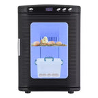 Reptile Incubator, 25L Hatching Eggs Incubator - 10C-60C Temperature Controlled, 12V/110V Portable Digital Incubator for Small Reptiles
