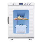 Incubatrice per rettili, incubatrice per uova da cova da 25 litri - Temperatura controllata 10°C-60°C, incubatrice digitale portatile 12V/110V per piccoli rettili