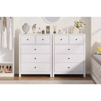 Comò a 5 cassetti, cassettiera organizer moderna con cassetti portaoggetti, cassettiere in legno per camera da letto, ingresso, corridoio