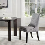 Sedia da pranzo imbottita Spruce&Spring con cuscino a doppio strato e gambe in legno