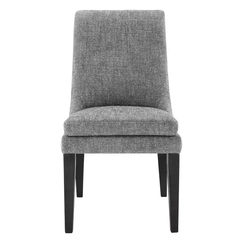 Sedia da pranzo imbottita Spruce&Spring con cuscino a doppio strato e gambe in legno