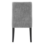 Sedia da pranzo imbottita Spruce&Spring con cuscino a doppio strato e gambe in legno