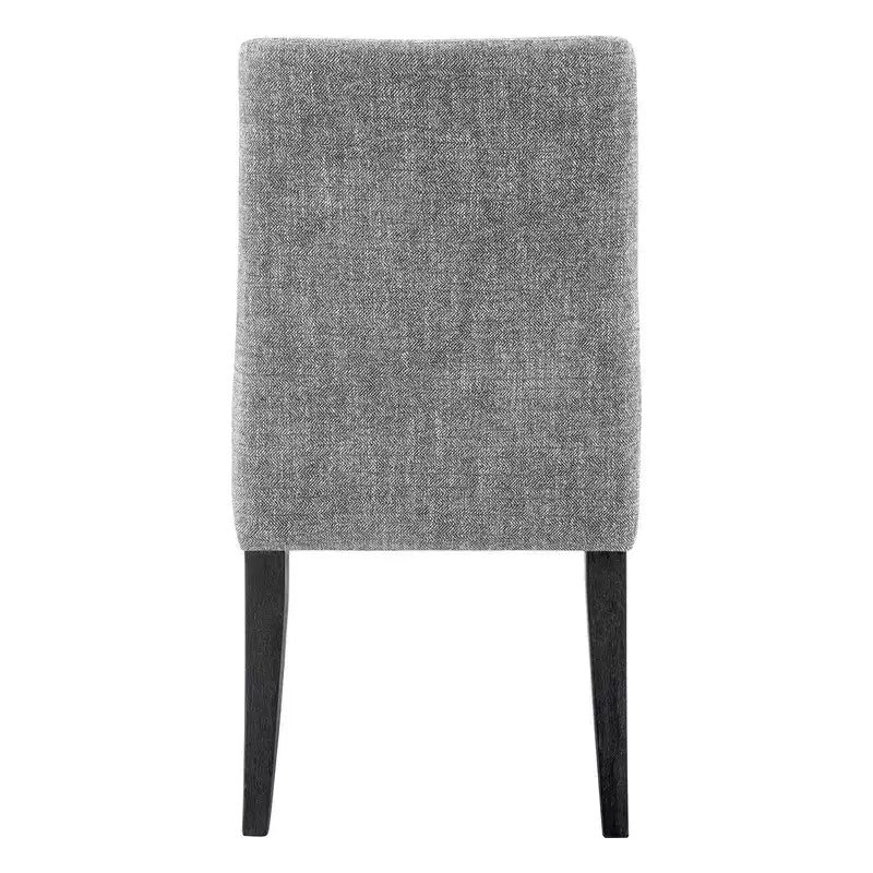 Sedia da pranzo imbottita Spruce&Spring con cuscino a doppio strato e gambe in legno
