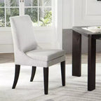Sedia da pranzo imbottita Spruce&Spring con cuscino a doppio strato e gambe in legno