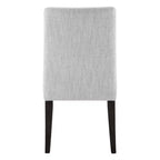 Sedia da pranzo imbottita Spruce&Spring con cuscino a doppio strato e gambe in legno