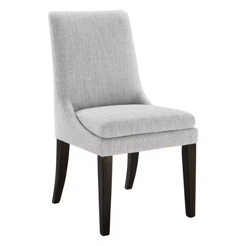 Sedia da pranzo imbottita Spruce&Spring con cuscino a doppio strato e gambe in legno