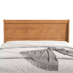 Galano Queen Abby Serene Letto con testiera Noce Ambra