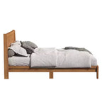 Galano Queen Abby Serene Letto con testiera Noce Ambra