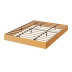 Struttura Letto in Legno Senza Testiera, Supporto a Doghe in Legno, Nessuna Rete a Molle Necessaria, Facile Montaggio