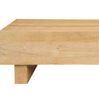 Tavolino Royal Hampton | Piano Rettangolare da 42" | Legno di Mango Marrone Naturale Sabbiato | Legno Raccolto in Modo Sostenibile - UPT-333317
