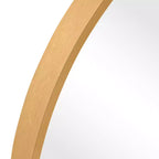 Specchio Sospeso MAYEERTY Lega di Alluminio Bordo Sottile Ad Angolo Retto Arco Oro