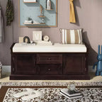 GDFStudio Panca scarpiera Frances con cassetti e armadietti